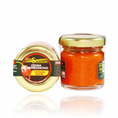 CREMA DI PEPERONCINO CAROLINA REAPER 30g