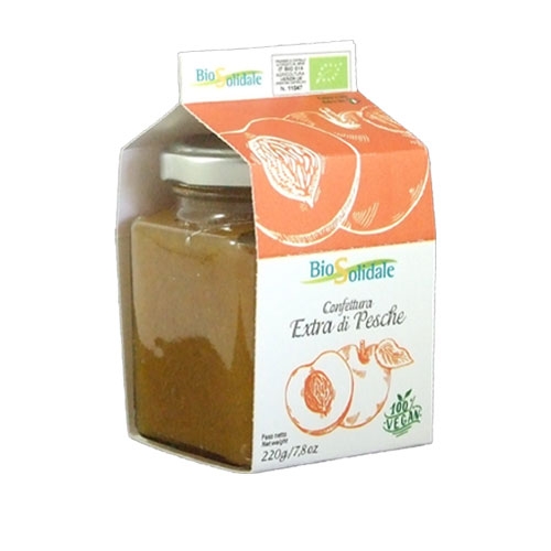 CONFETTURA DI PESCHE BIO 220 gr