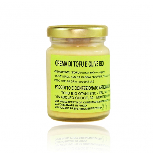 CREMA DI TOFU E OLIVE BIO 90 g