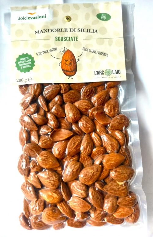 MANDORLE DI SICILIA SGUSCIATE (200 GR)