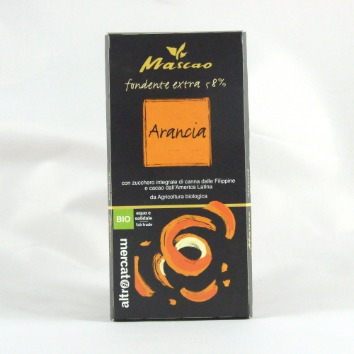 Mascao-ciocc fond ex all'arancia-100gr
